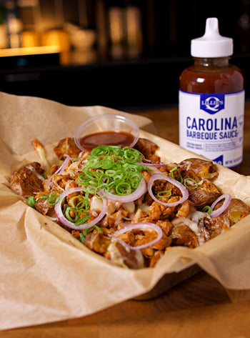 Carolina BBQ Loaded Smashed Potatoes